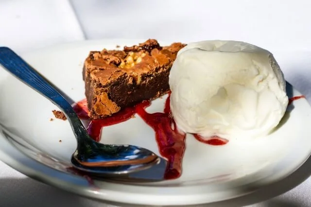 Postre gourmet